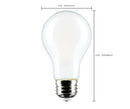Ampoule DEL A19 E26 gradation à chaud
