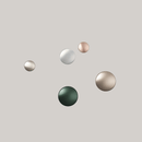 Dots Metal lot de 5 crochets