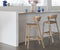 Cover tabouret hauteur comptoir