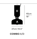 Spotlight Volumes suspension - Démonstrateur
