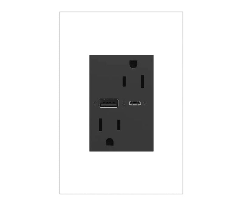 Prise XL 15A Ultra-rapide USB Type A/C