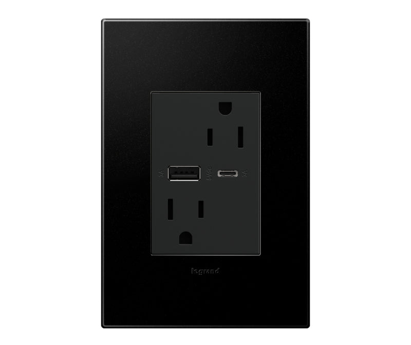 Prise XL 15A Ultra-rapide USB Type A/C