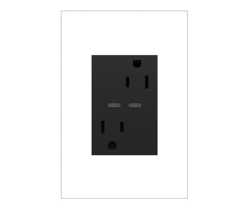 Prise XL 15A Ultra-rapide USB Type-C/C