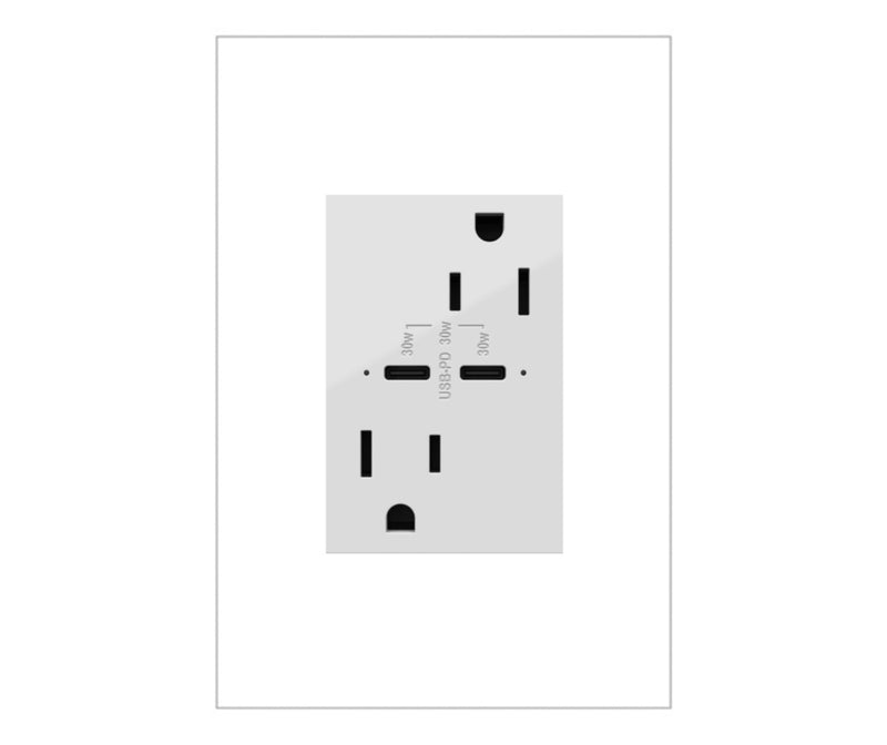 Prise XL 15A Ultra-rapide USB Type-C/C