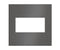 Plaque murale Nickel noir