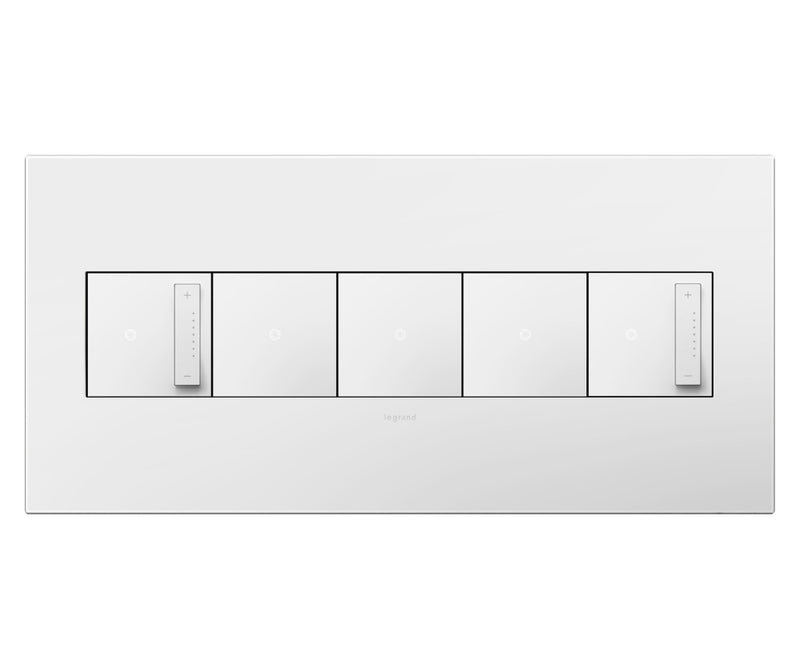 Plaque murale Blanc mat poudre