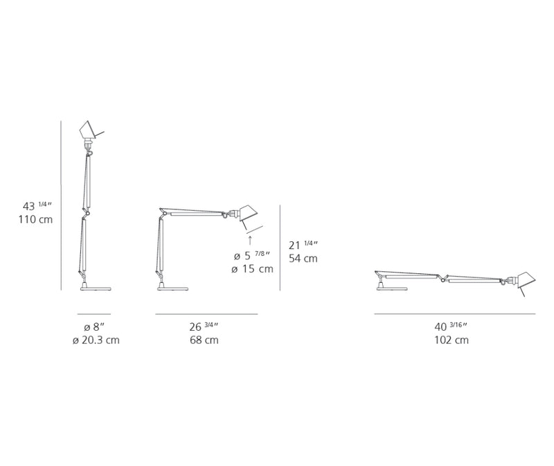 Tolomeo Mini de table