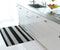 Tapis Bold Stripe Blanc – Noir