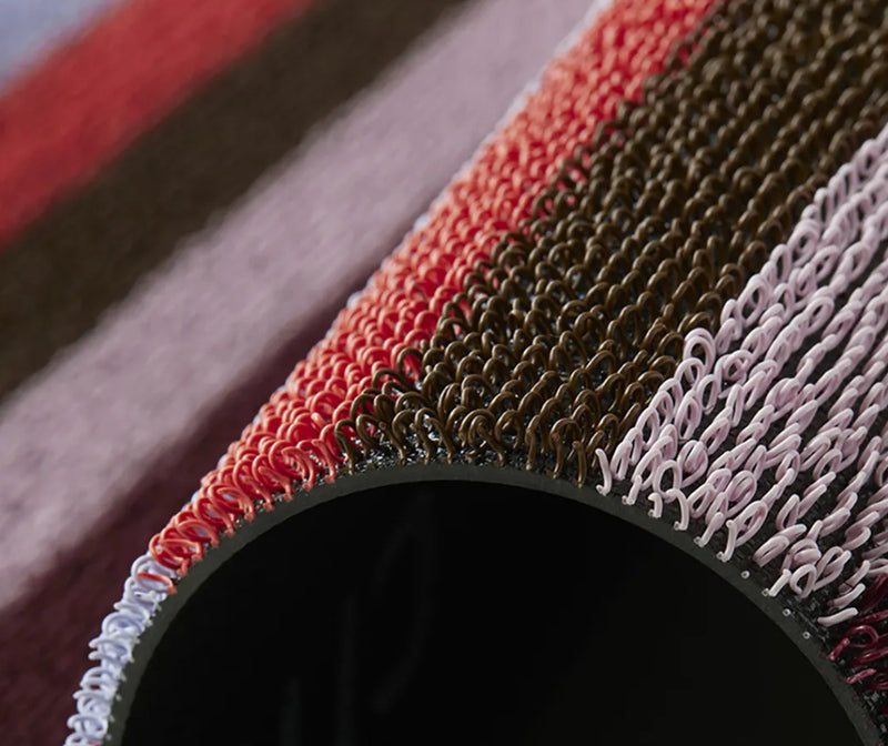 Tapis Even Stripe Berry – En stock