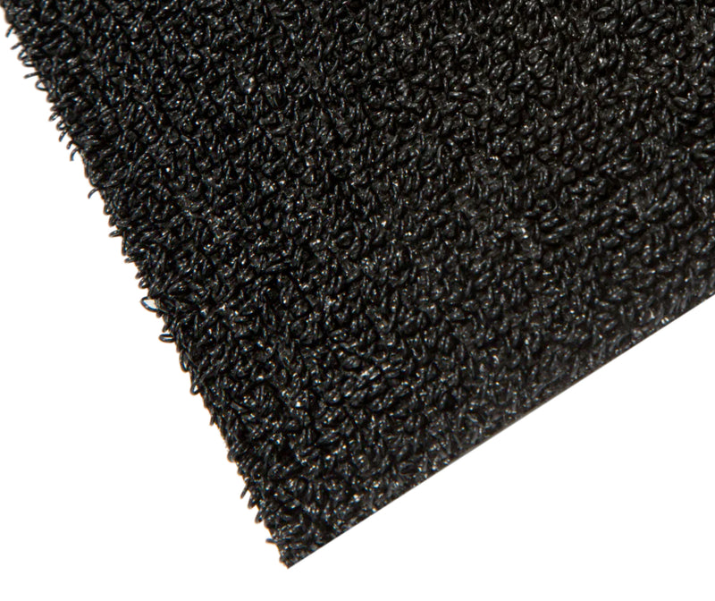 Tapis Solid Shag Noir