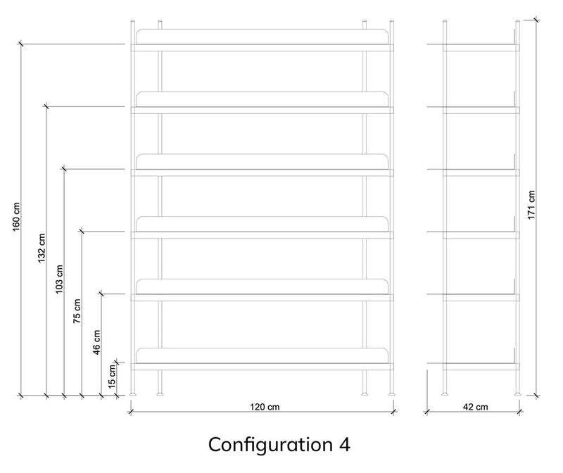 Compile étagère
