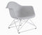 Eames Fauteuil bas LAR plastique moulé