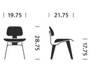 Eames Chaise DCW contreplaqué