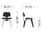 Eames Chaise DCW contreplaqué