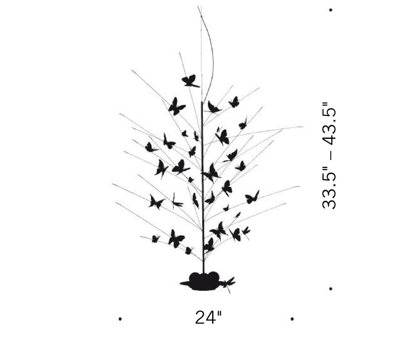 La Festa delle Farfalle suspension