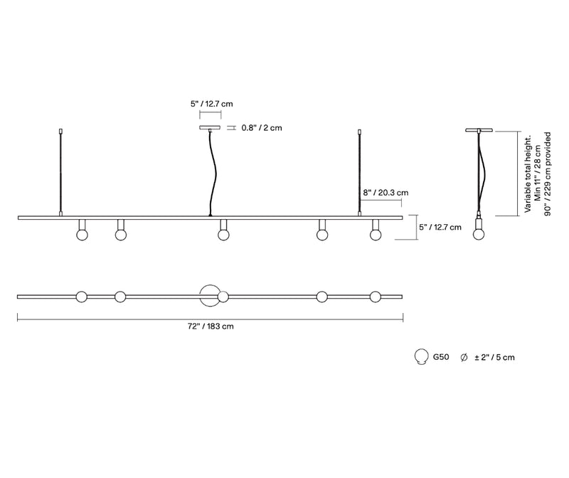 Dot Line suspension