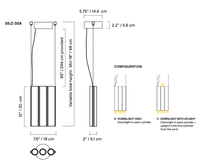 Silo 3SA suspension