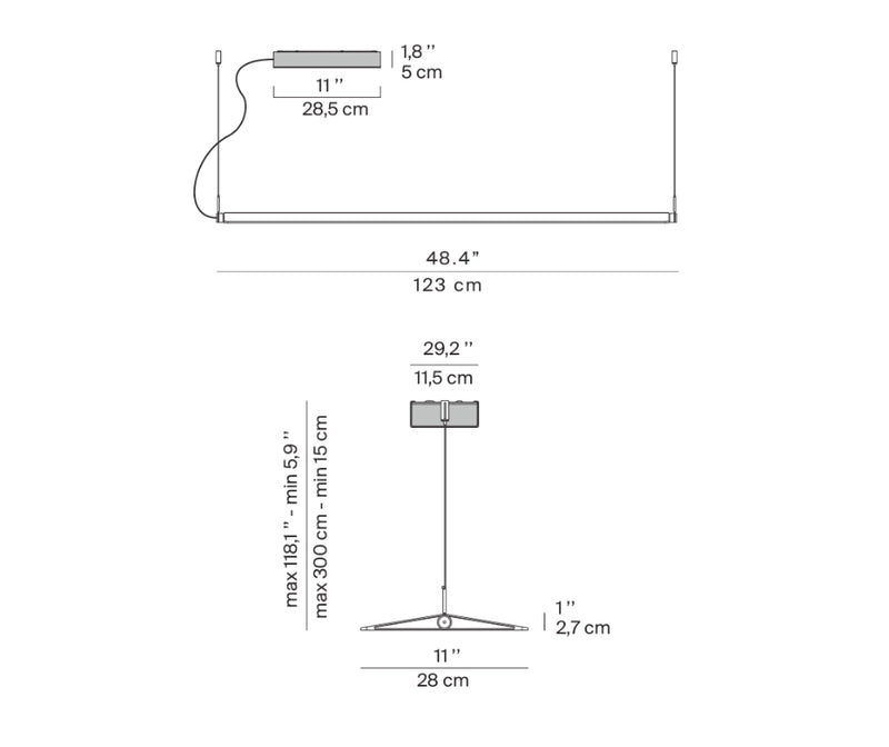 Fienile suspension