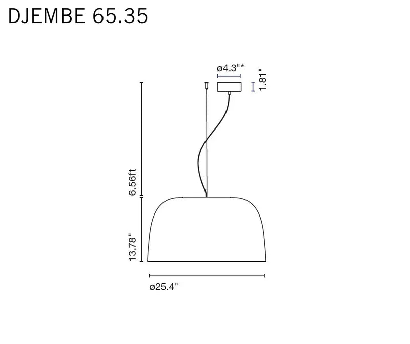 Djembé 65 suspension