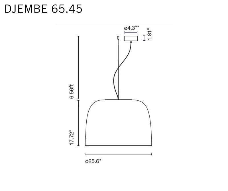 Djembé 65 suspension