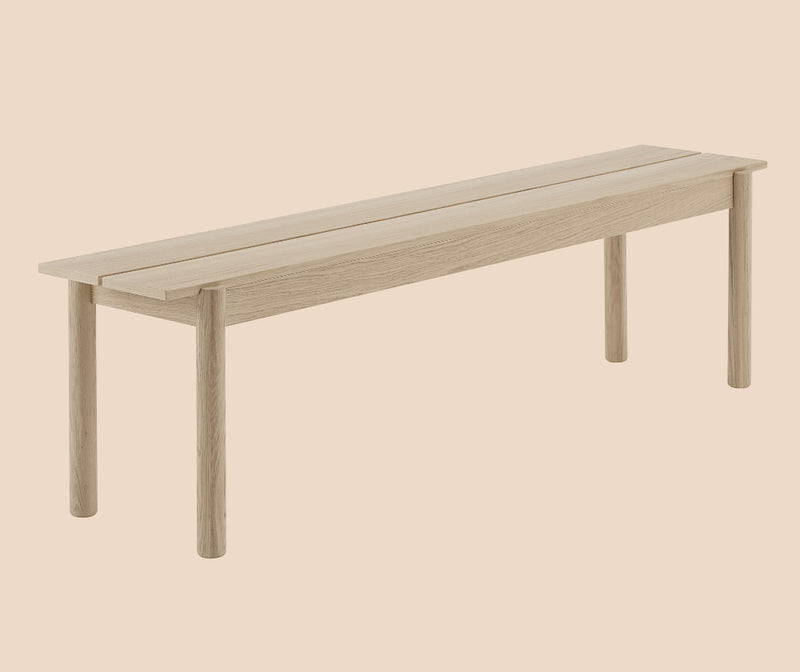 Linear banc en bois