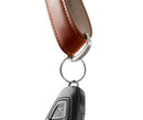 Leather porte-clés – En stock