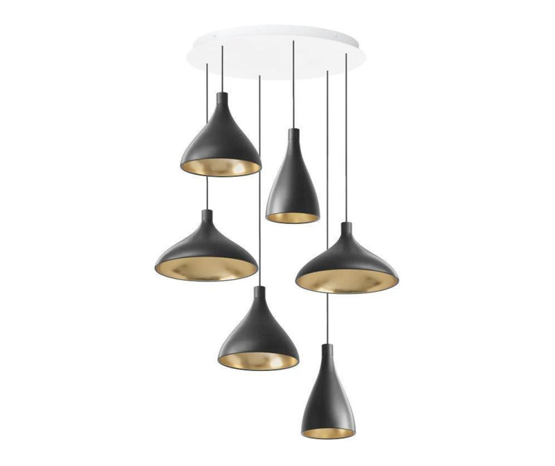 Swell Chandelier 6 suspension