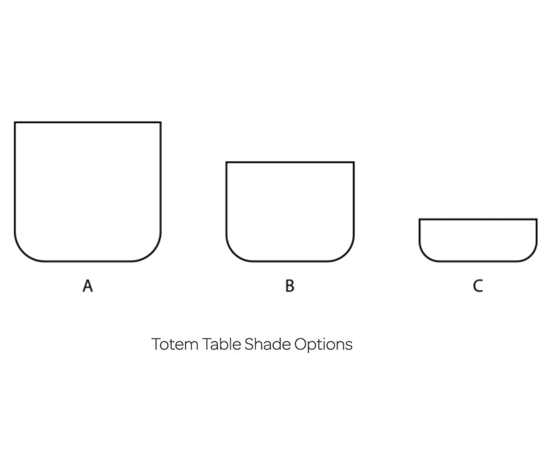 Totem Double de table