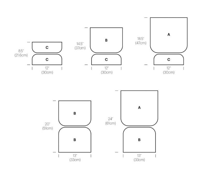 Totem Up/Down de table