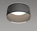 Solis Drum Flush plafonnier
