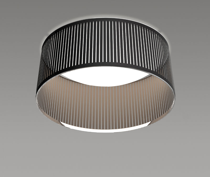 Solis Drum Flush plafonnier
