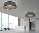Solis Drum Flush plafonnier