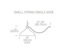 Swell String Simple suspension