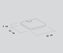 Table de chevet BRACKET Édition CORE 32 et 45