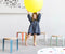 LOU Mini tabouret chêne