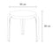 LOU Mini tabouret chêne