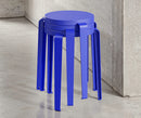 LOU Klein Blue® tabouret en chêne