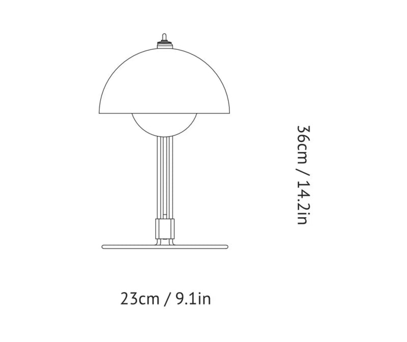 Flowerpot VP4 de table