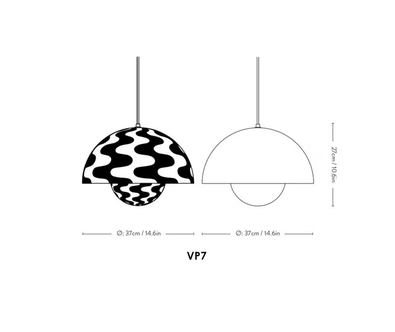 Flowerpot VP7 suspension