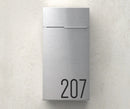 City S – Acier inox boite aux lettres
