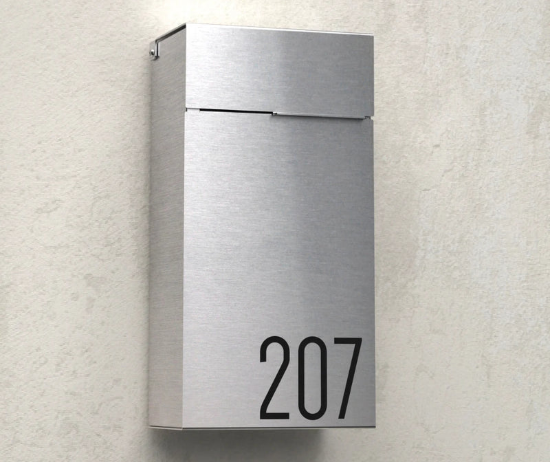 City S – Acier inox boite aux lettres