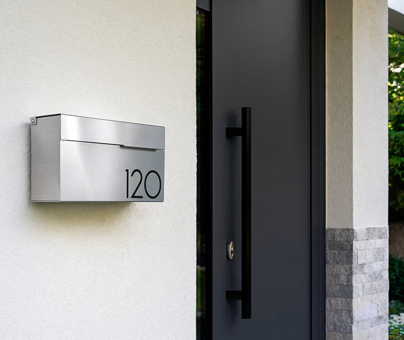 Louis – Acier inox boite aux lettres