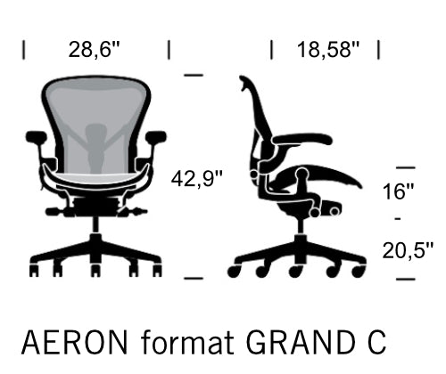 Aeron® Chaise de bureau