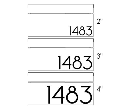 Louis – Acier inox boite aux lettres